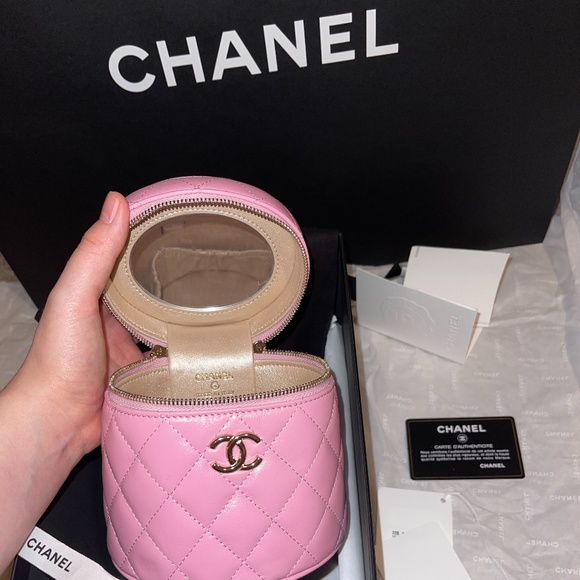CHANEL Authentic Mini Pink Bag 22S NWT - Picture 3 of 7